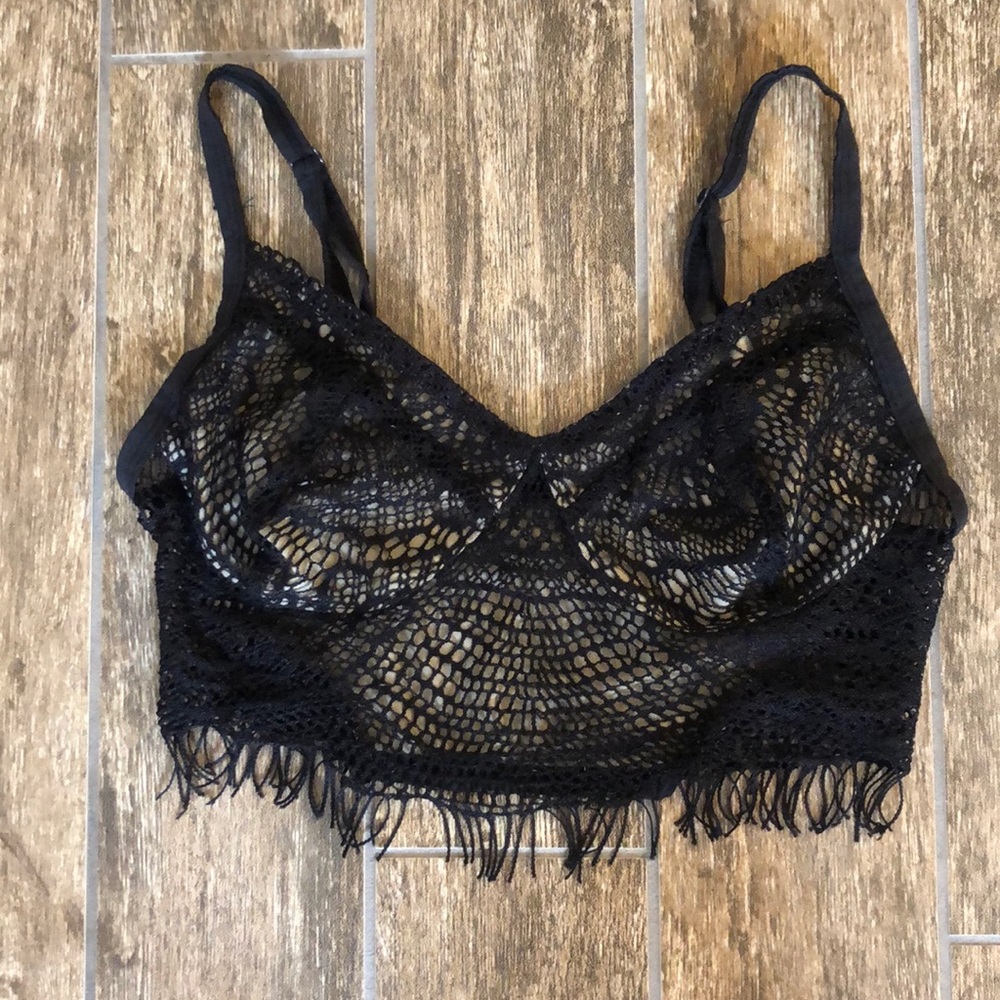 Black Lacy Bralette
